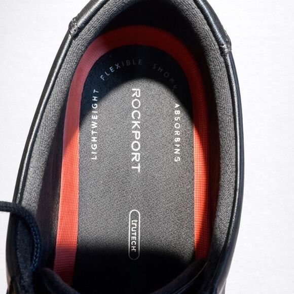 Rockport Men’s Dress Shoes Size 13 Black Leather TruTECH Comfort Work main image 4